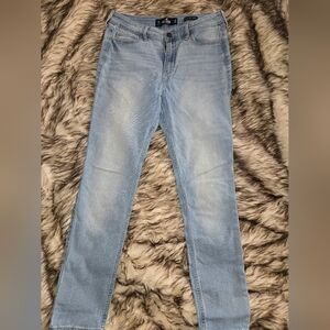 Hollister Women's Light Blue Skinny Jeans